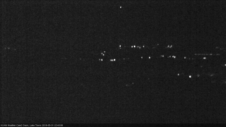 Lake Travis webcam, May 31, 2018 9:45 PM CT