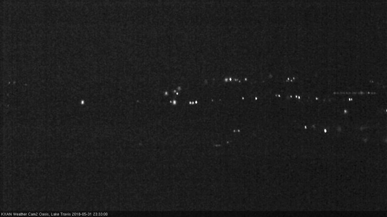 Lake Travis webcam, May 31, 2018 10:35 PM CT