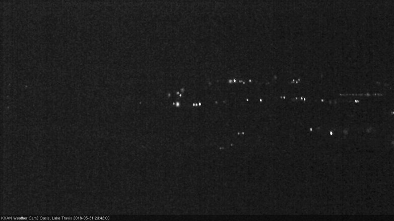 Lake Travis webcam, May 31, 2018 10:45 PM CT