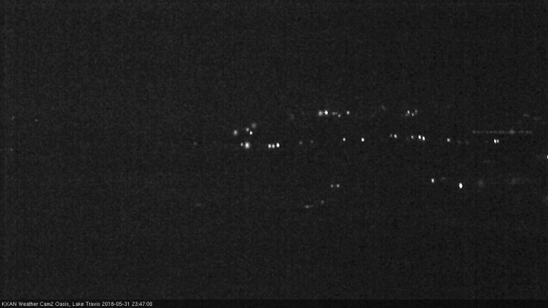 Lake Travis webcam, May 31, 2018 10:50 PM CT