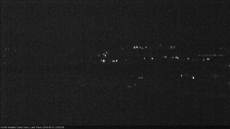 Lake Travis webcam, May 31, 2018 10:55 PM CT