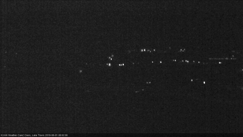 Lake Travis webcam, May 31, 2018 11:05 PM CT