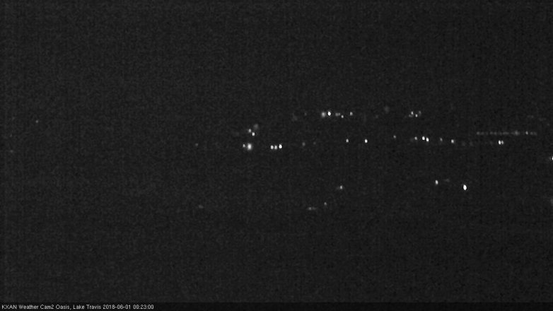 Lake Travis webcam, May 31, 2018 11:25 PM CT