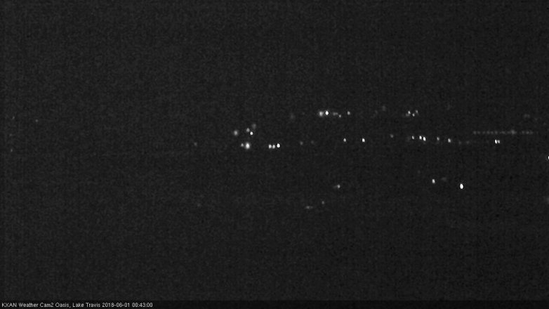 Lake Travis webcam, May 31, 2018 11:45 PM CT