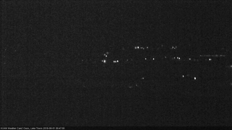 Lake Travis webcam, May 31, 2018 11:50 PM CT