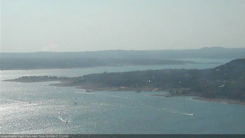 Lake Travis webcam, June 1, 2018 4:25 PM CT