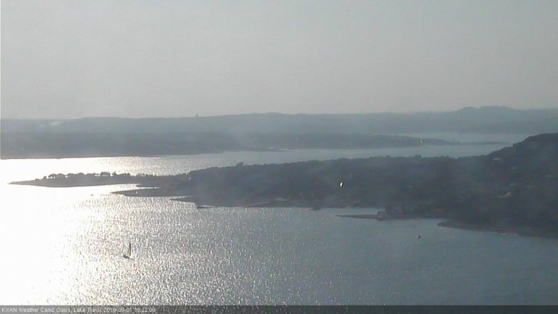 Lake Travis webcam, June 1, 2018 5:25 PM CT