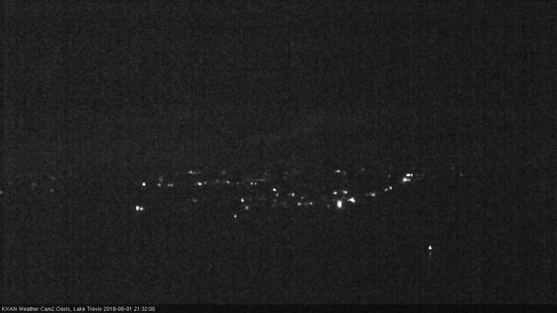 Lake Travis webcam, June 1, 2018 8:35 PM CT
