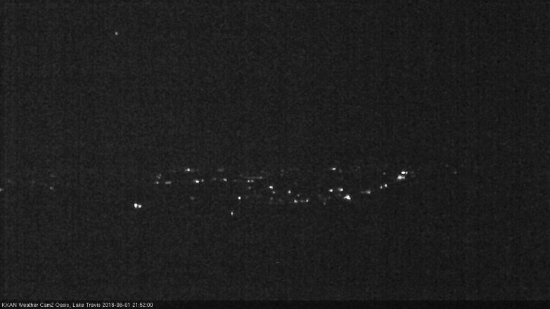 Lake Travis webcam, June 1, 2018 8:55 PM CT