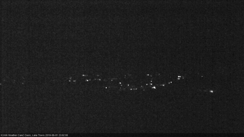 Lake Travis webcam, June 1, 2018 10:05 PM CT