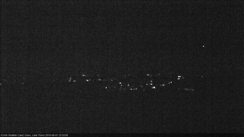 Lake Travis webcam, June 1, 2018 10:35 PM CT