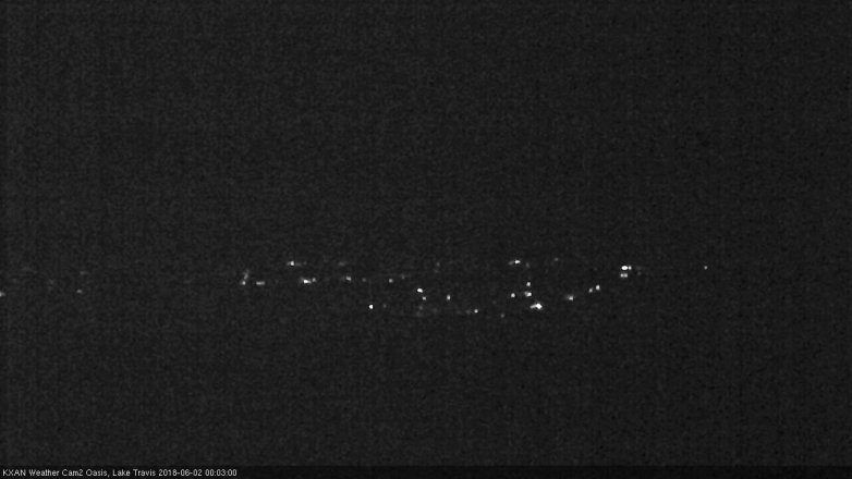 Lake Travis webcam, June 1, 2018 11:05 PM CT