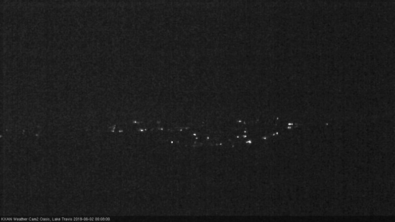 Lake Travis webcam, June 1, 2018 11:10 PM CT