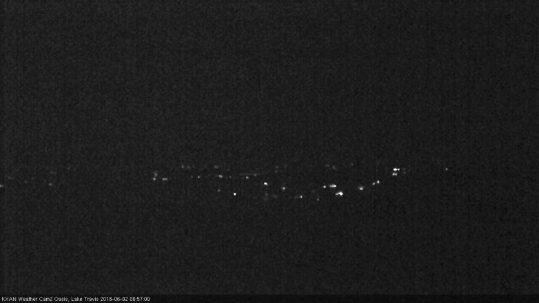 Lake Travis webcam, June 1, 2018 12:00 AM CT