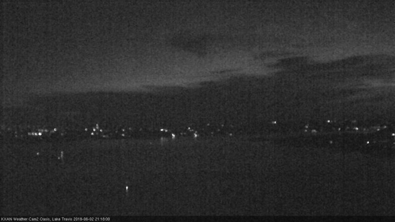 Lake Travis webcam, June 2, 2018 8:20 PM CT