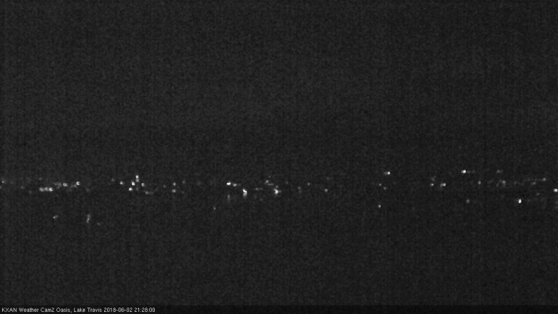 Lake Travis webcam, June 2, 2018 8:30 PM CT