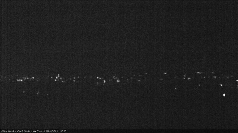 Lake Travis webcam, June 2, 2018 8:35 PM CT