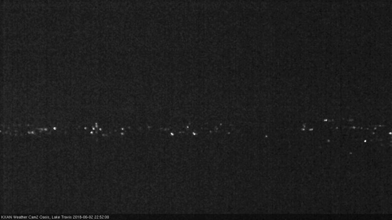 Lake Travis webcam, June 2, 2018 9:55 PM CT