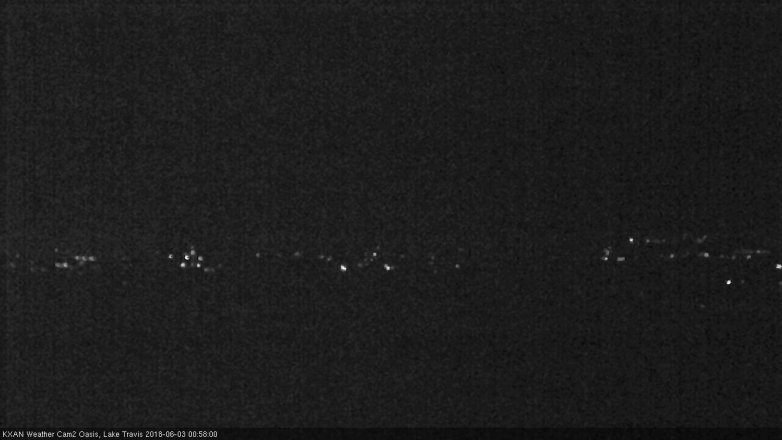 Lake Travis webcam, June 2, 2018 12:00 AM CT