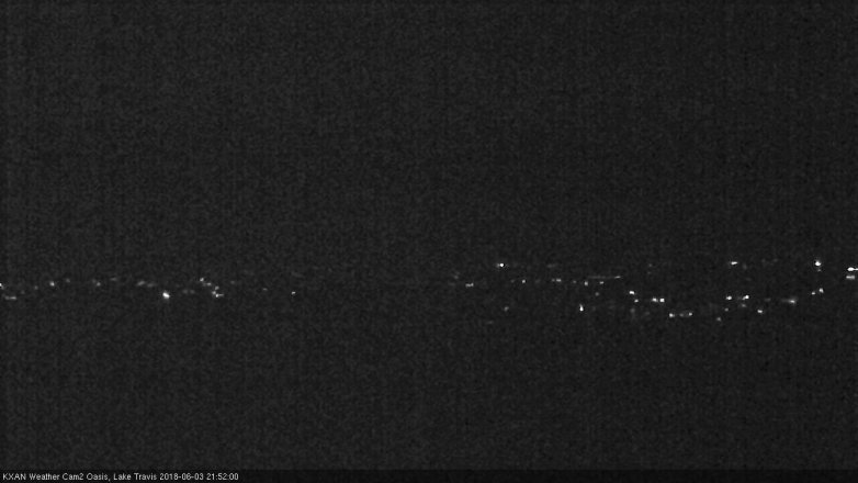 Lake Travis webcam, June 3, 2018 8:55 PM CT