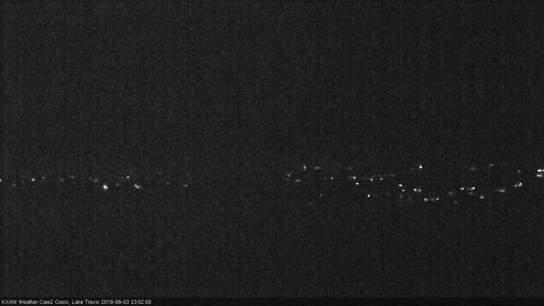 Lake Travis webcam, June 3, 2018 10:05 PM CT