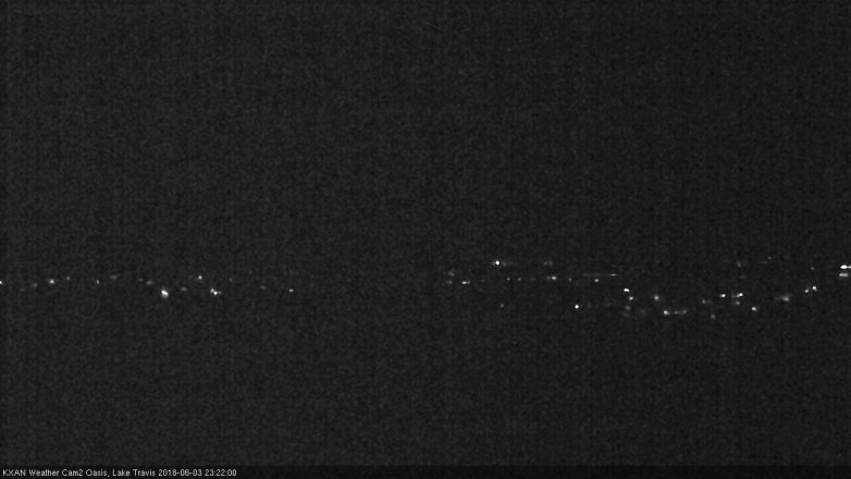 Lake Travis webcam, June 3, 2018 10:25 PM CT