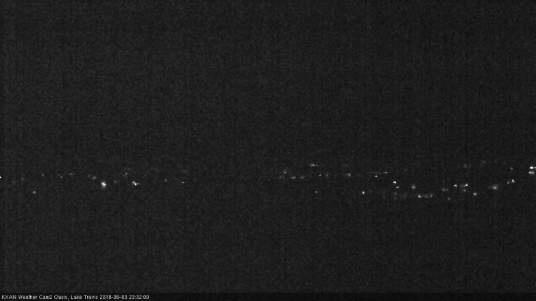 Lake Travis webcam, June 3, 2018 10:35 PM CT