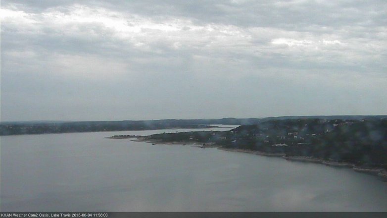 Lake Travis webcam, June 4, 2018 11:00 AM CT