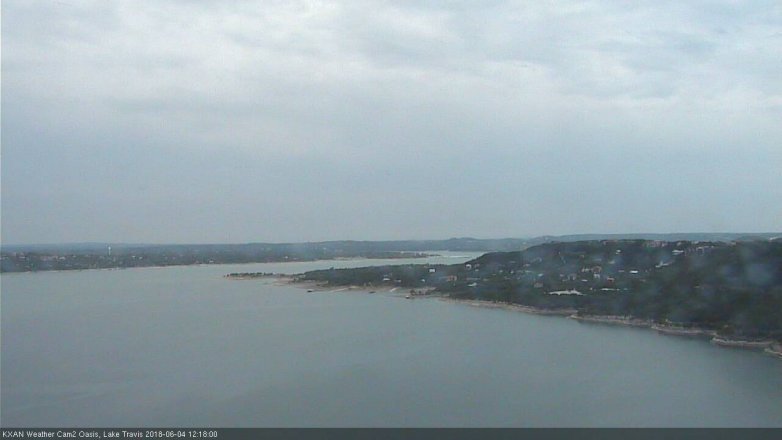 Lake Travis webcam, June 4, 2018 11:20 AM CT