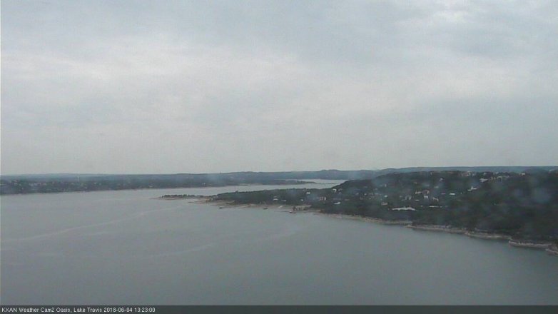 Lake Travis webcam, June 4, 2018 12:25 PM CT