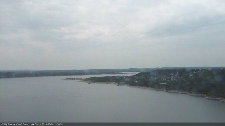 Lake Travis webcam, June 4, 2018 12:40 PM CT