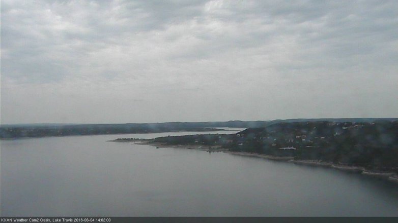 Lake Travis webcam, June 4, 2018 1:05 PM CT