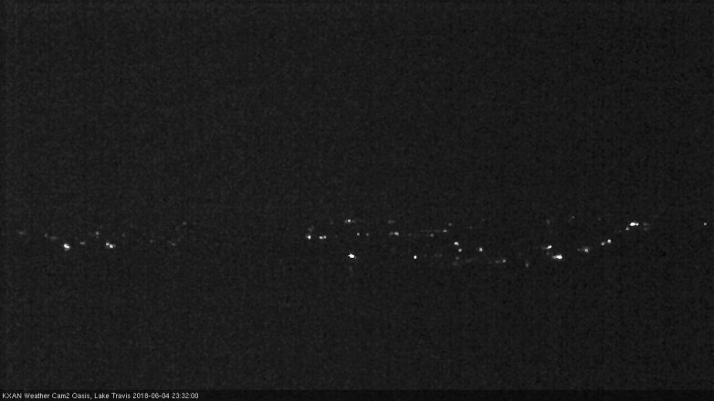Lake Travis webcam, June 4, 2018 10:35 PM CT