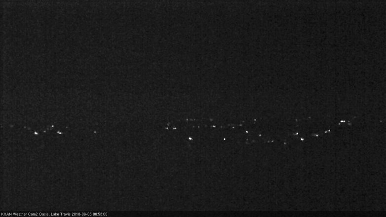 Lake Travis webcam, June 4, 2018 11:55 PM CT