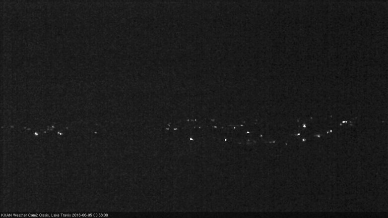Lake Travis webcam, June 4, 2018 12:00 AM CT