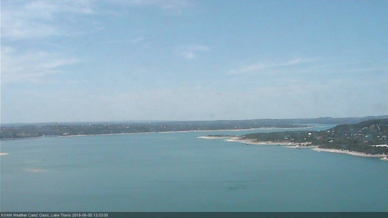 Lake Travis webcam, June 5, 2018 12:35 PM CT