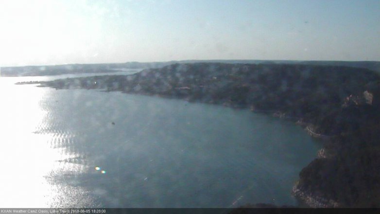 Lake Travis webcam, June 5, 2018 5:30 PM CT