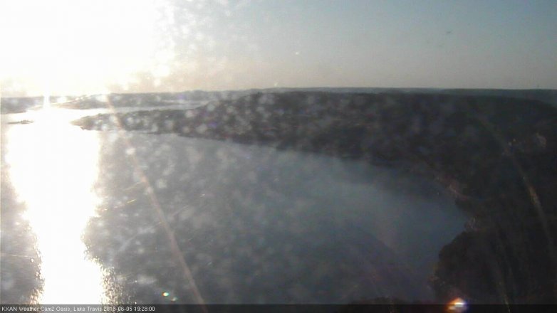 Lake Travis webcam, June 5, 2018 6:30 PM CT