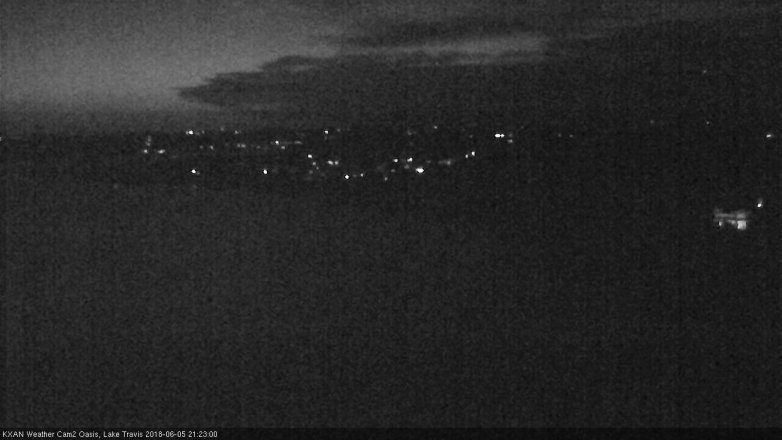 Lake Travis webcam, June 5, 2018 8:25 PM CT