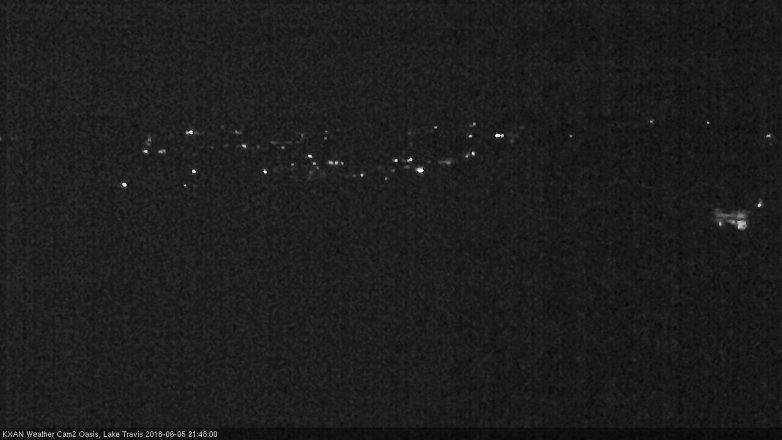 Lake Travis webcam, June 5, 2018 8:50 PM CT