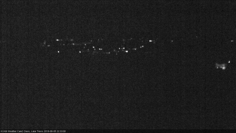 Lake Travis webcam, June 5, 2018 9:35 PM CT