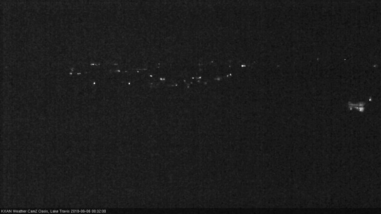 Lake Travis webcam, June 5, 2018 11:35 PM CT