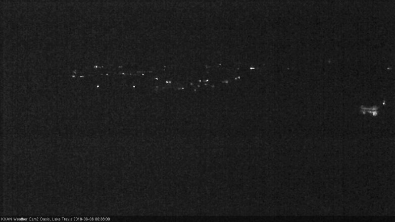 Lake Travis webcam, June 5, 2018 11:40 PM CT
