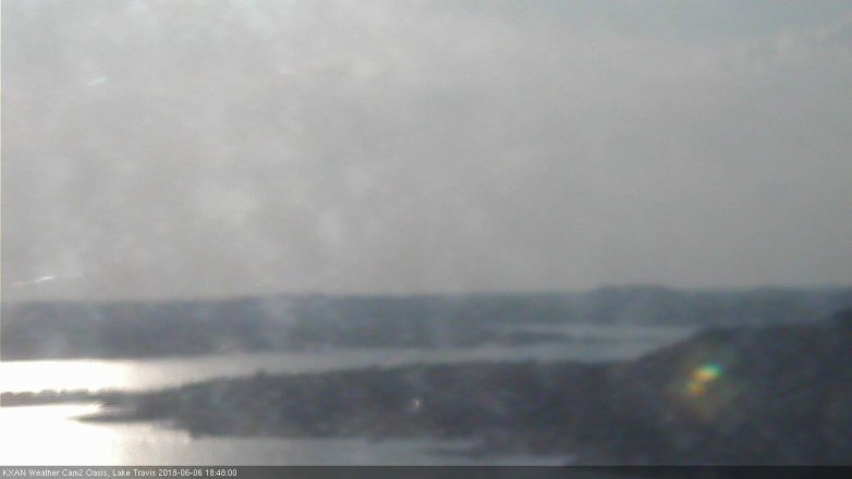 Lake Travis webcam, June 6, 2018 5:50 PM CT