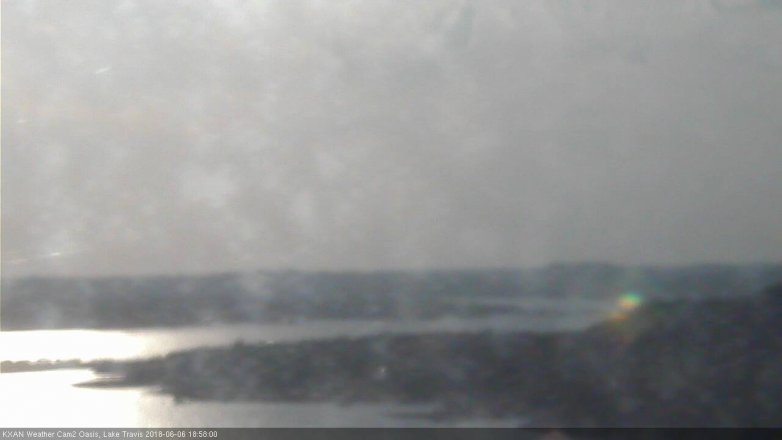 Lake Travis webcam, June 6, 2018 6:00 PM CT
