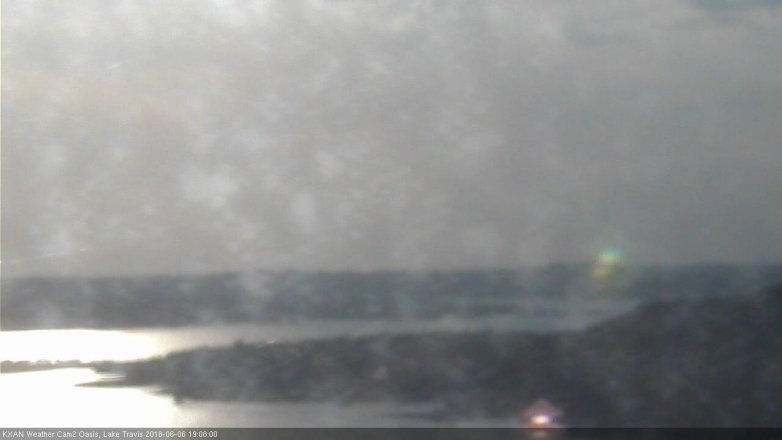 Lake Travis webcam, June 6, 2018 6:10 PM CT
