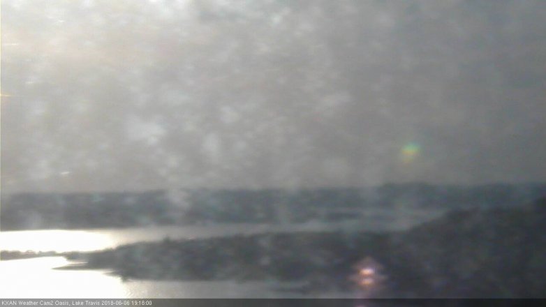 Lake Travis webcam, June 6, 2018 6:20 PM CT