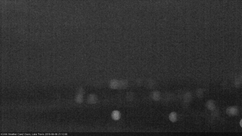 Lake Travis webcam, June 6, 2018 8:15 PM CT