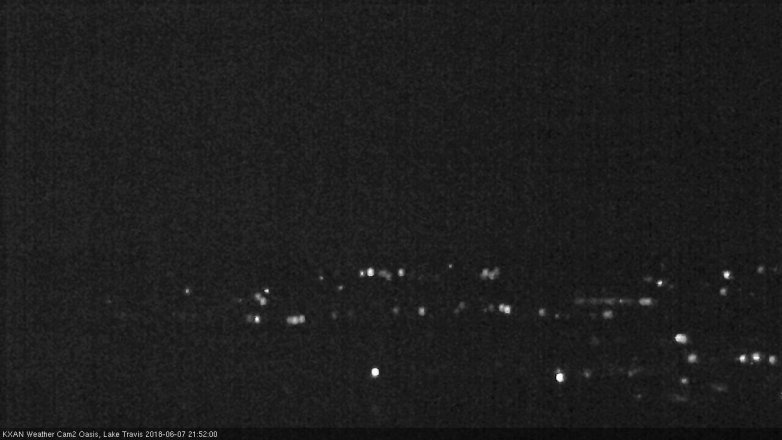 Lake Travis webcam, June 7, 2018 8:55 PM CT