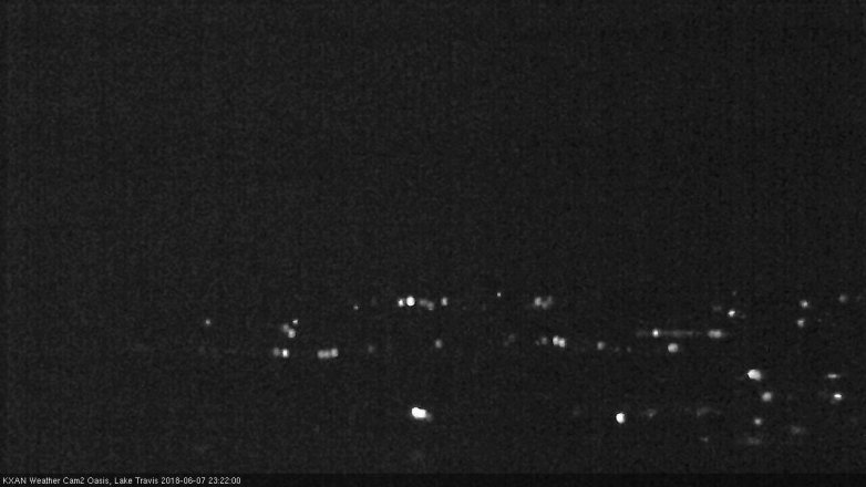 Lake Travis webcam, June 7, 2018 10:25 PM CT